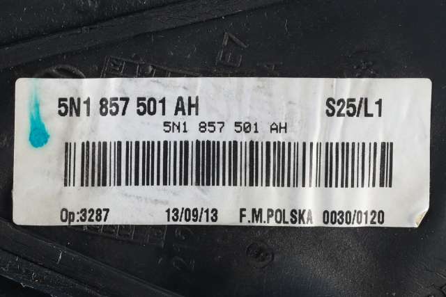 Speil venstre til VW Tiguan 2011-2016 (Type I, Fase 2) (VAG|5N1 857 501 AH|)