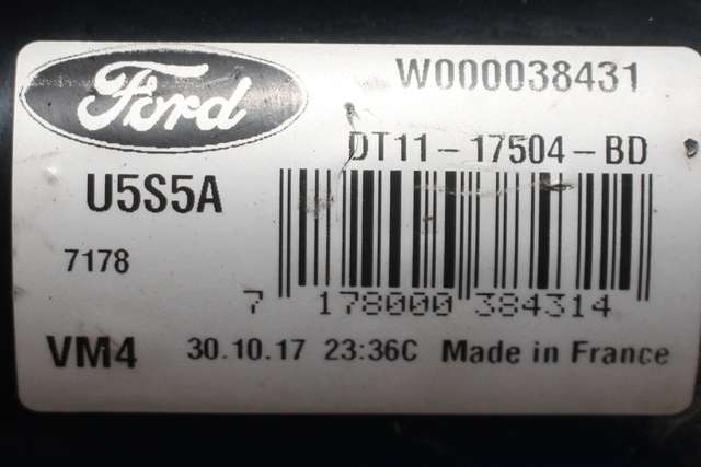 Viskermotor foran høyre til Ford Transit Connect 2013-2018 Type II, Fase 1  (FORD|DT11-17504-BD|)