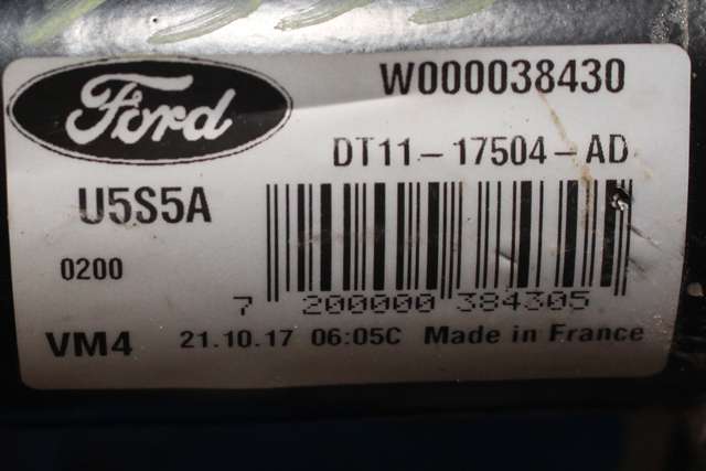 Viskermotor foran venstre til Ford Transit Connect 2013-2018 Type II, Fase 1 (FORD|DT11-17504-AD|)
