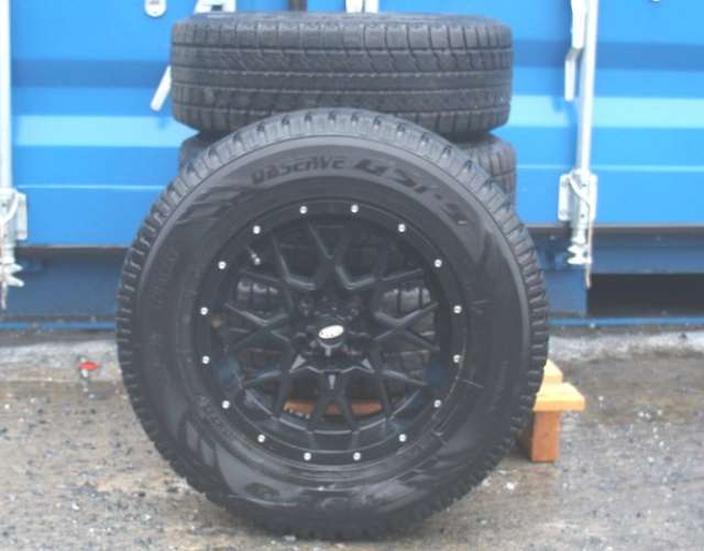 Hjulsett aluminium vinter til ATV ZForce 0-->> (PIGGFRI|225 X 70 R 15"|)
