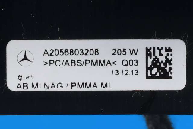 Dashbord friskluftdyse midtkonsoll til Mercedes C-Klasse 2014-2018 (Fase 1) (W205) (W205) (MERCEDES|A 205 680 32 08|)