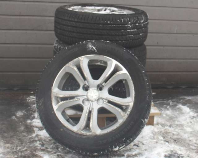 Hjulsett aluminium sommer til Peugeot 208, 2012-2019 (Type I)  (SOMMERDEKK|205 X 55 R 16")