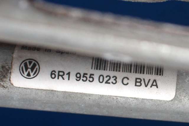Viskermotor frontrute komplett m/overføring til VW Polo 2014-2017 (Type V, Fase 2)  (VAG|6R1 955 023 C|6R1 955 199 A|)