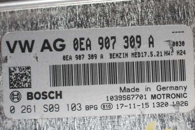 Styreenhet motor til VW e-Golf 2017-2020 (Fase 2) (BOSCH|0 261 S09 103|0EA 907 309 A|)