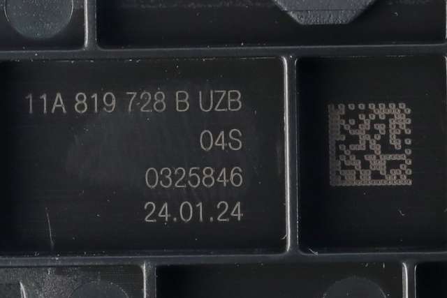 Dashbord friskluftdyse midtkonsoll til VW ID.4 2020-->>  (VAG|11A 819 728 B|)
