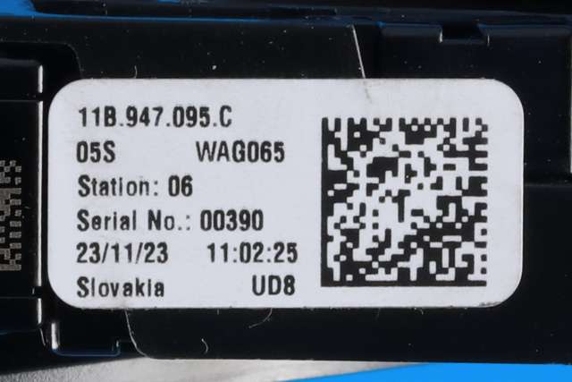 Dashbord friskluftdyse venstre til VW ID.4 2020-->>  (VAG|11B 858 415 E|)