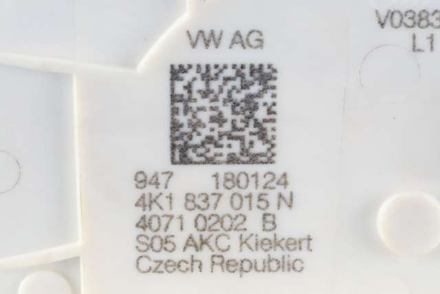 Låsekasse venstre foran til VW ID.4 2020-->> (VAG|4K1 837 015 N|)