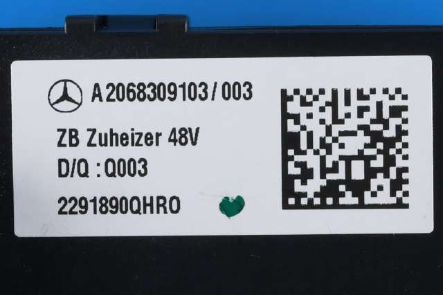 Varmeapparat PTC-heater til Mercedes GLC 2022-->> (X254) (X254) (MERCEDES|A 206 830 91 03|)