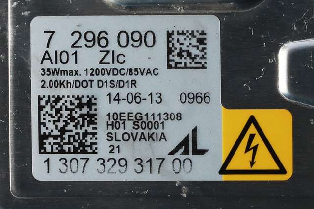 Frontlykt høyre xenon til BMW 3-Serie 2012-2018 (F30/F31/F34) (F30/F31/F34) (BMW|63.11-7 259 526|)