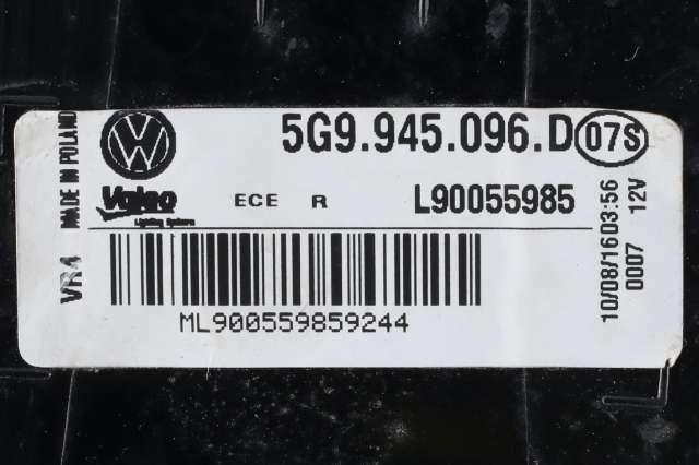 Baklykt høyre ytre til VW Golf VII 2012-2017 (Fase 1)  (VAG|5G9 945 096 D|)