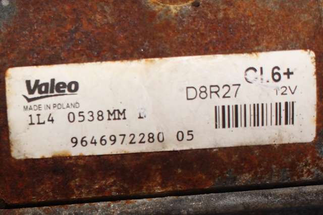 Starter diesel til Peugeot Expert 2007-2016 (Type II)  (VALEO|D8R27|96 469722 80|)