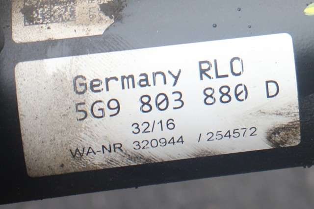 Hengerfeste til VW Golf VII 2012-2017 (Fase 1)  (VAG|5G9 803 880 D|)
