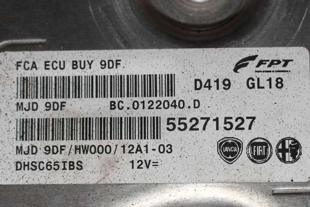 Styreenhet motor til Fiat Ducato 2014-->> (FIAT|55271527|)