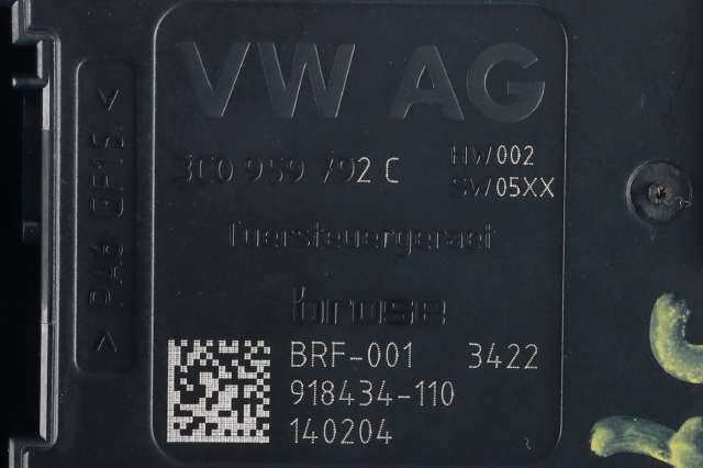 Ruteheis, kun motor, høyre foran til VW Tiguan 2011-2016 (Type I, Fase 2)  (VAG|5N0 959 702 G|3C0 959 792 C|)