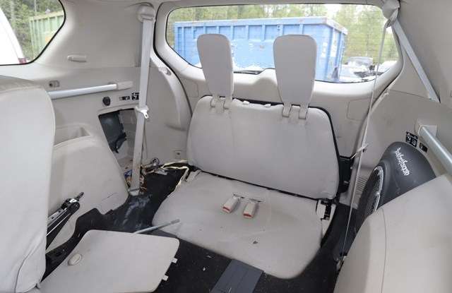 Sete bak til Mitsubishi Outlander 2007-2010 (Type II, Fase 1)  
