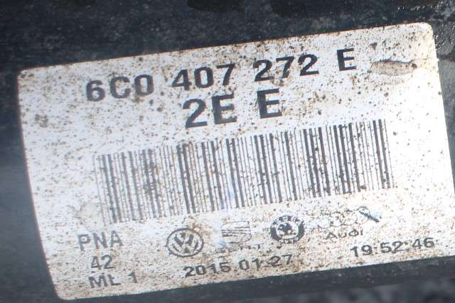 Drivaksel høyre foran, bensin/automat til VW Polo 2014-2017 (Type V, Fase 2)  (VAG|6C0 407 272 E|)