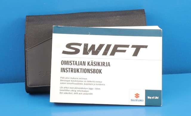 Instruksjonsbok til Suzuki Swift, 2011-2017