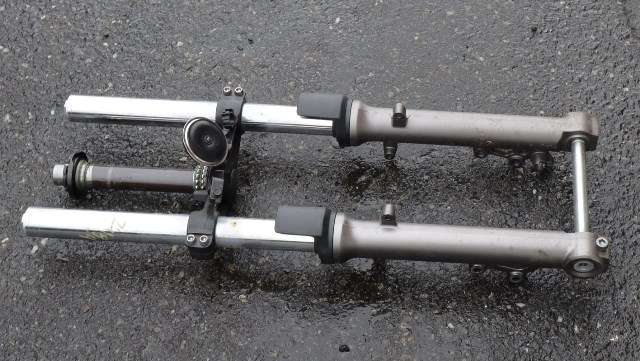 MC, Gaffel til MC Kawasaki ER-6F, 2009-2011 (Ninja 650R) (Ninja 650R)