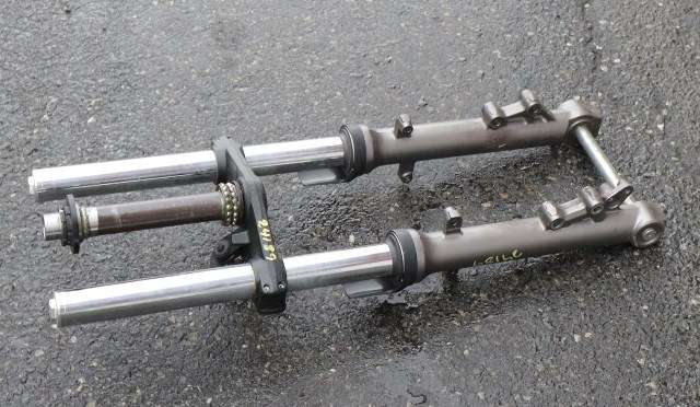 MC, Gaffel til MC Kawasaki ER-6F 2009-2011 (Ninja 650R) (Ninja 650R) 