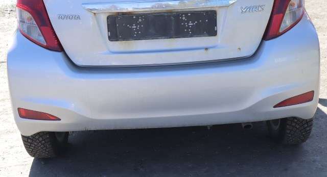 Støtfanger bak combi til Toyota Yaris, 2012-2014 (Type III, Fase 1)  