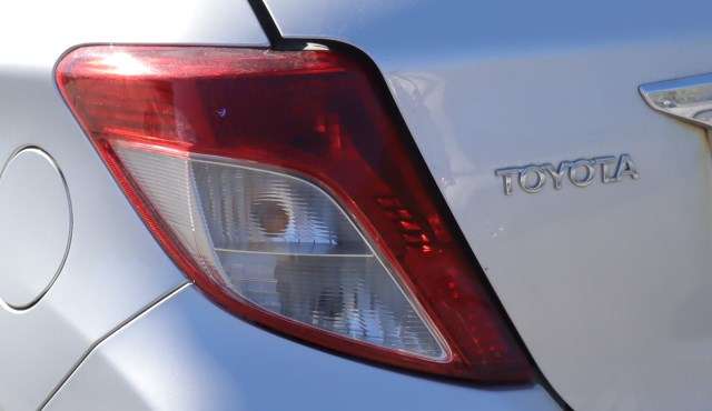 Baklykt venstre til Toyota Yaris, 2012-2014 (Type III, Fase 1)  