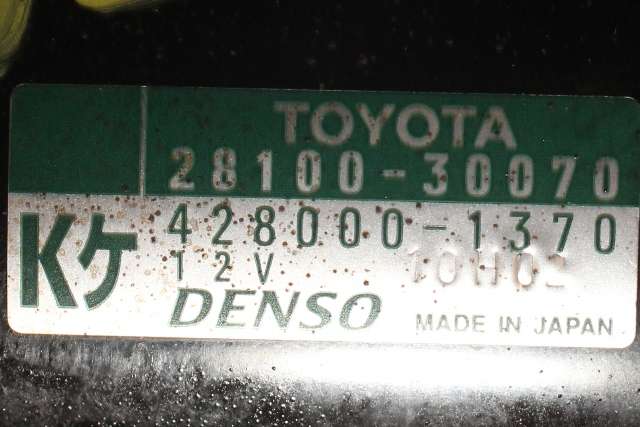 Starter diesel til Toyota Land Cruiser 120 2002-2009 (DENSO|428000-1370|28100-30070|)