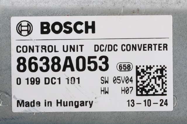 Styreenhet diverse til Mitsubishi Outlander 2012-2015 (Type III, Fase 1) (BOSCH|0 199 DC1 101|8638A053|)