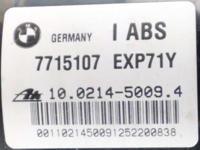 MC, ABS Sentral til MC BMW R1200 GS 2004-2012 (Dual Sport) (Dual Sport) (BMW|7 715 107|7 682 002|)
