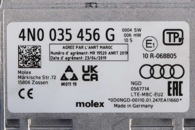 Antenne forsterker til VW ID.4 2020-->> (VAG|4N0 035 456 G|)