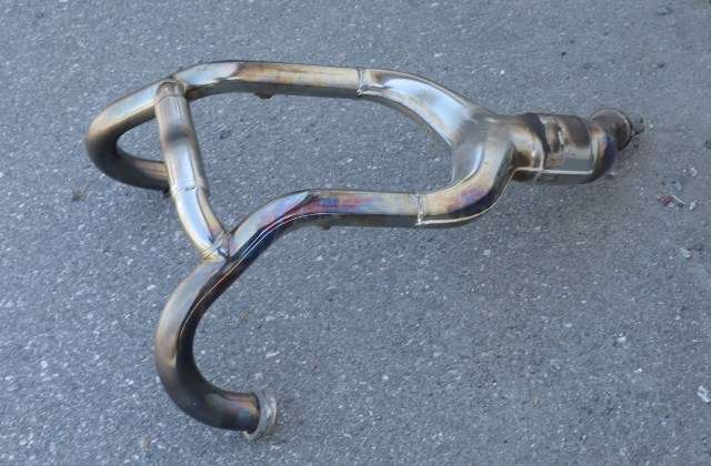 MC, Eksos fremre til MC BMW R1200 GS 2004-2012 (Dual Sport) (Dual Sport) (BMW|18.11-7 716 483|)
