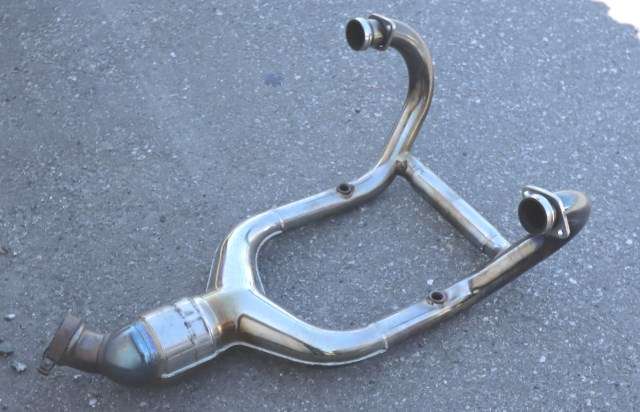 MC, Eksos fremre til MC BMW R1200 GS 2004-2012 (Dual Sport) (Dual Sport) (BMW|18.11-7 716 483|)