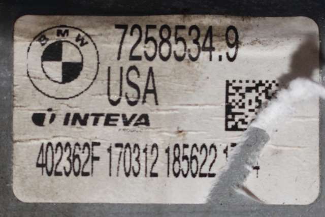 Ruteheis høyre foran til BMW X3 2010-2017 (F25) (F25) (BMW|7 258 534|)