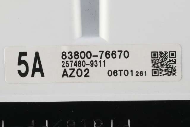 Instrumentpanel til Lexus CT 2010-2020  (DENSO|257480-9311|83800-76670|)