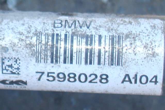 Drivaksel høyre foran, diesel/automat til BMW X3 2010-2017 (F25) (F25) (BMW|7 598 028|)