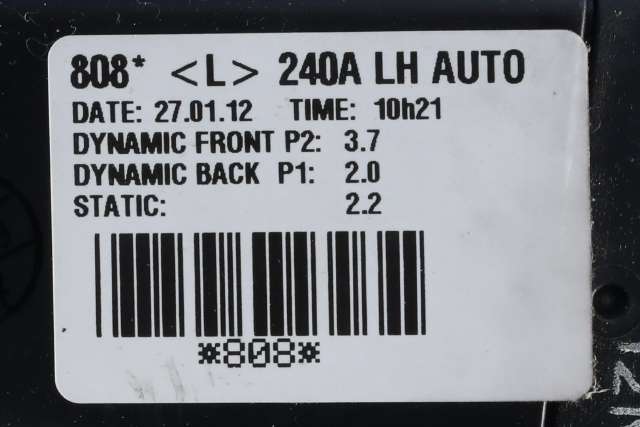 Varmeapparat motor til Toyota Auris 2010-2012 (Type I, Fase 2)  (DENSO|272700-8083|)