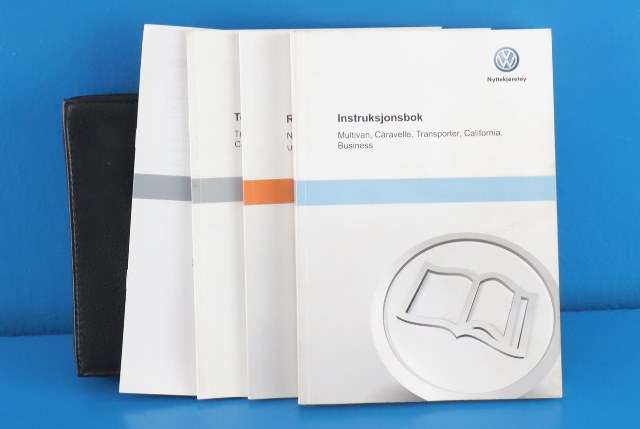 Instruksjonsbok til VW Transporter / Caravelle, 2009-2015 (Fase 2) (T5) (T5) 