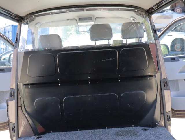 Skillevegg varebil til VW Transporter / Caravelle 2009-2015 (Fase 2) (T5) (T5) 