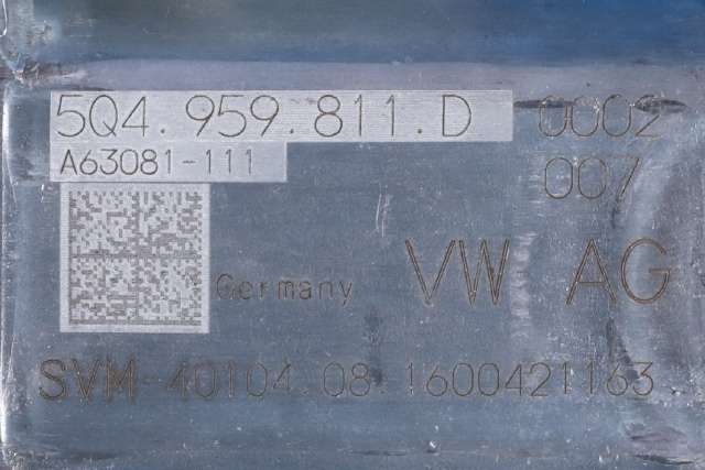 Ruteheis, kun motor, venstre bak til VW Golf VII 2012-2017 (Fase 1) (VAG|5Q4 959 811 D|)
