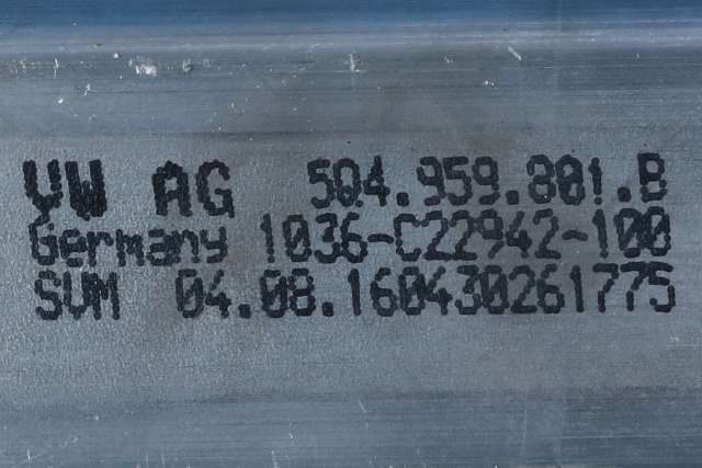Ruteheis, kun motor, venstre foran til VW Golf VII 2012-2017 (Fase 1)  (VAG|5Q4 959 801 B|)