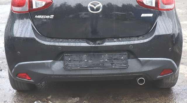 Støtfanger bak combi til Mazda 2, 2015-2019 (Type III, Fase 1)