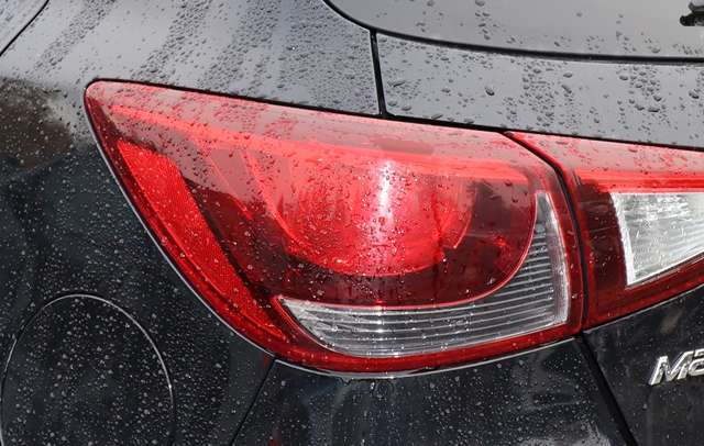 Baklykt venstre ytre til Mazda 2, 2015-2019 (Type III, Fase 1)