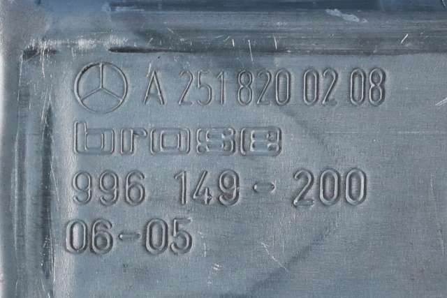 Ruteheis, kun motor, høyre bak til Mercedes ML 2005-2011 (W164) (W164) (BOSCH|0 130 822 280|A 251 820 02 08|)