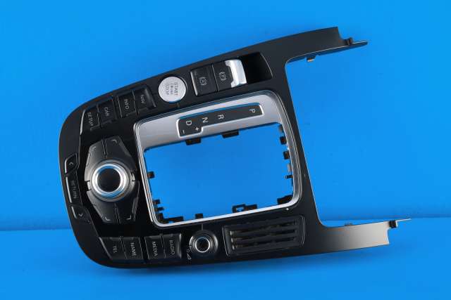 Bilstereo navigasjon betjeningspanel til Audi A4, 2007-2014 (Type IV) (B8) (B8) (VAG|8T0 919 609 C)