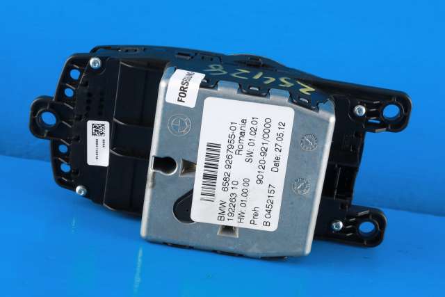 Bilstereo navigasjon betjeningspanel til BMW X3 2010-2017 (F25) (F25) (BMW|65.82-9 267 955|)