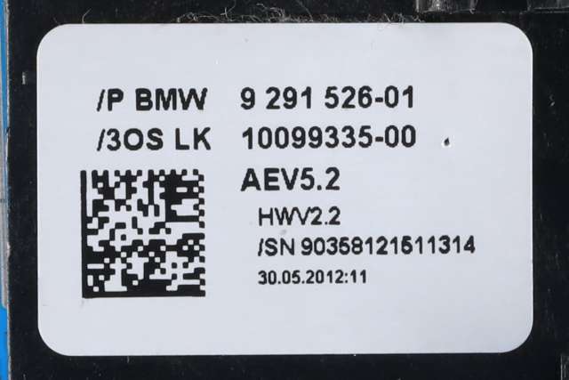 Girstang/girvelger automat til BMW X3 2010-2017 (F25) (F25) (BMW|9 291 526|)