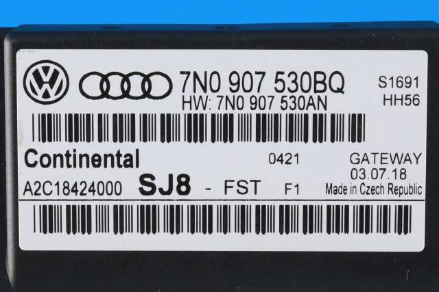 Styreenhet diverse til VW Caddy 2015-2020 (Type III, Fase 3)  (CONTINENT|A2C18424000|7N0 907 530 BQ|)