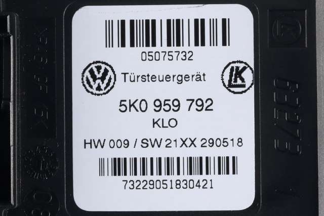 Ruteheis, kun motor, høyre foran til VW Caddy 2015-2020 (Type III, Fase 3)  (VAG|2K5 959 702|5K0 959 792|)