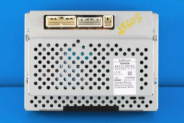 Bilstereo navigasjon skjerm til Toyota Land Cruiser 120 2002-2009  (DENSO|462200-1171|86111-60101|)