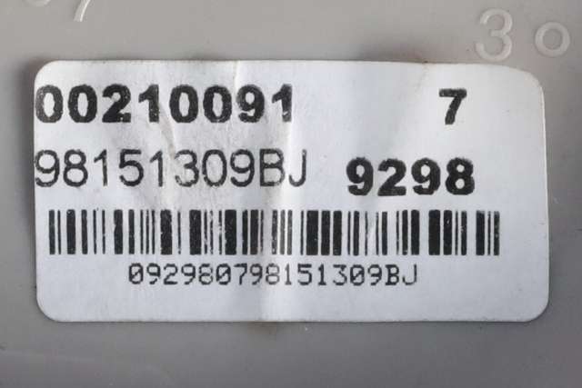 Taklyspanel til Peugeot Expert 2016-->> (Type III)  (PEUGEOT|98 151309 BJ|)