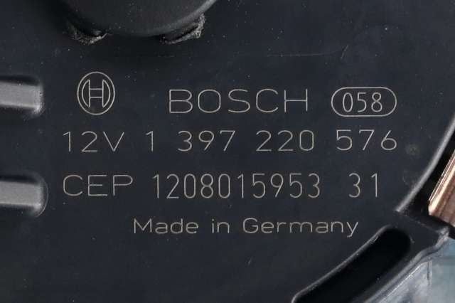 Viskermotor frontrute komplett m/overføring til Peugeot 3008 2009-2016 (Type I)  (PEUGEOT|96 710621 80|96 710623 80|)